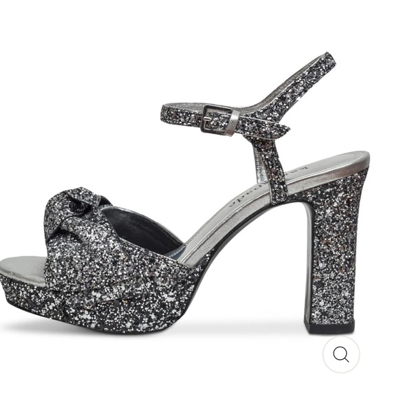 Kate Spade ♠️ MIYA WOMENS GLITTERLEATHER HEELS Size 5.5 - Picture 2 of 8